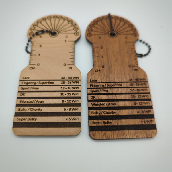 Spinners Control Card/WPI and Twist guide