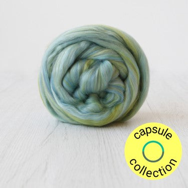70/30 Merino/ Tussah Silk - Luna Moth