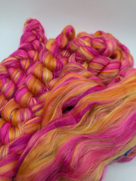 58/28/14 Merino/Tussah Silk/Sari Silk 100g
