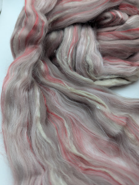 64/12/12/12 Merino/Tussah Silk/Bamboo/Sari Silk 100g