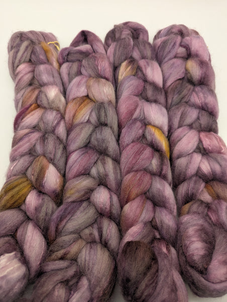 66/17/17 Polwarth/Tussah Silk/Cashmere - Hand Dyed, 115g