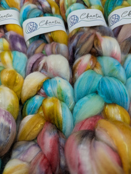 66/17/17 Merino/Cashmere/Tussah Silk - Hand Dyed, 115g
