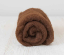 Maori Carded Wool 100g