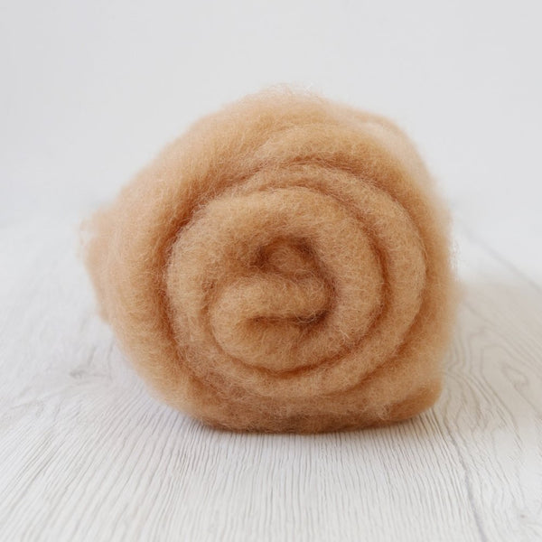 Maori Carded Wool 100g