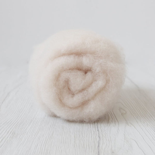 Maori Carded Wool 100g
