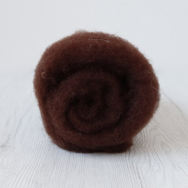 Maori Carded Wool 100g
