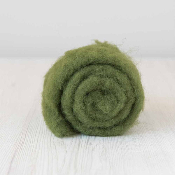 Maori Carded Wool 100g