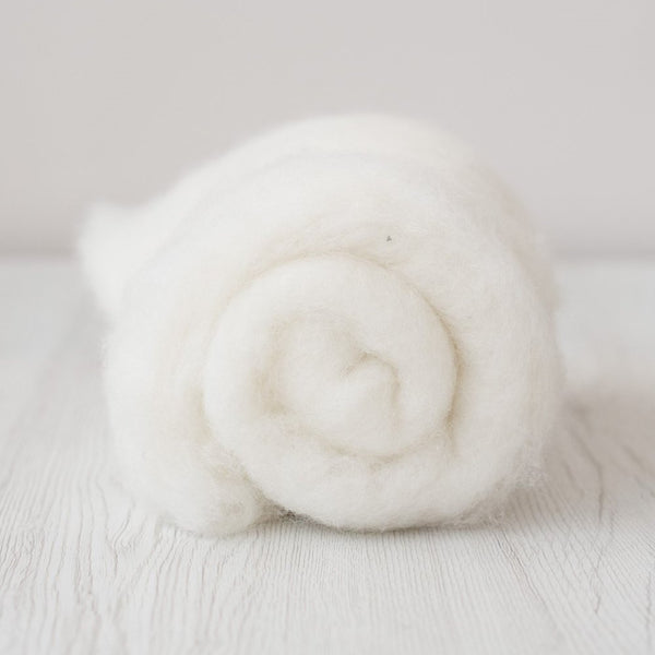 Maori Carded Wool 100g