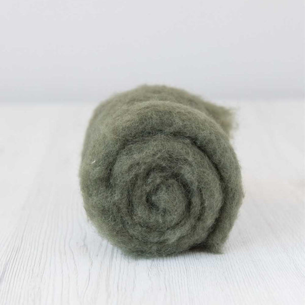 Maori Carded Wool 100g