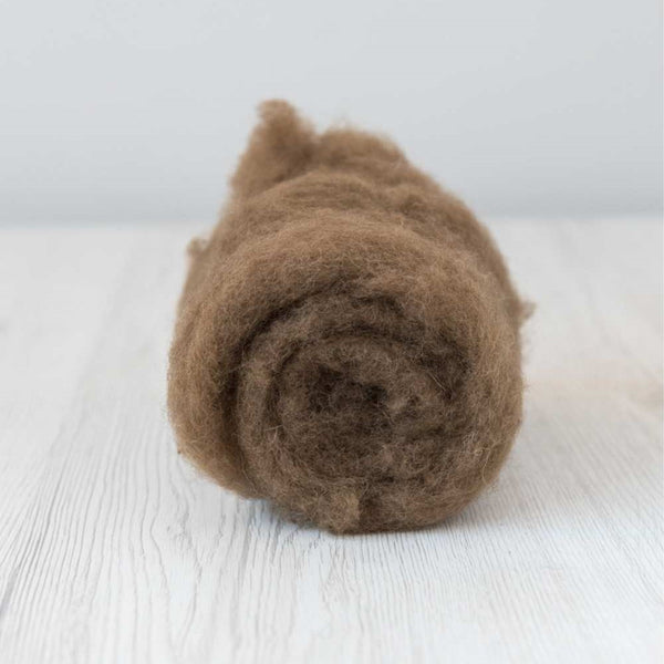 Maori Carded Wool 100g