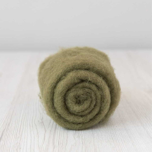 Maori Carded Wool 100g