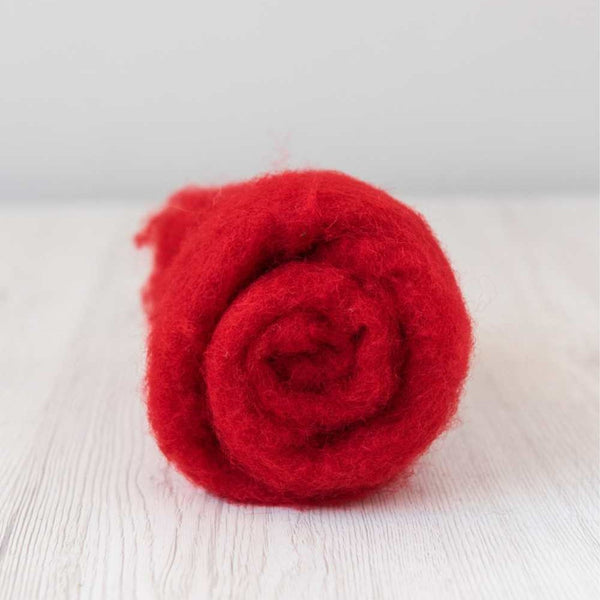 Maori Carded Wool 100g
