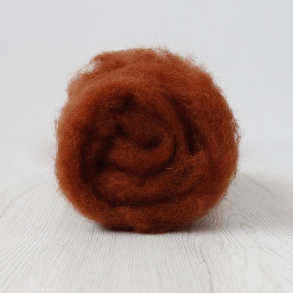 Maori Carded Wool 100g