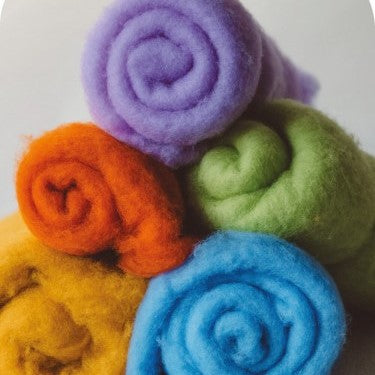 Bergschaf Carded Wool 100g