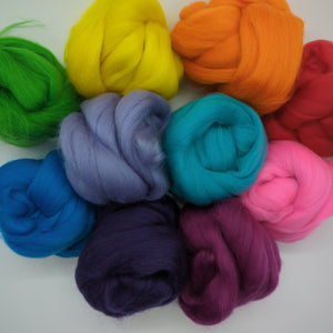 Beautiful Brights - 23m Merino Colour Pack - 10 x 25g