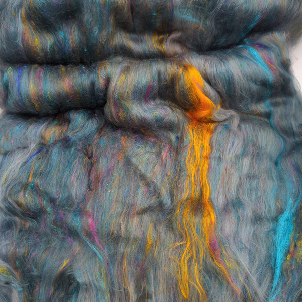 Batt - 70/20/10 Merino/Bamboo/Sari Silk 100g