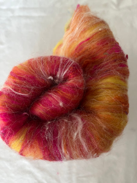Art Batt by Simply Fibre - Extra Fine Merino and Silk, Min 56g
