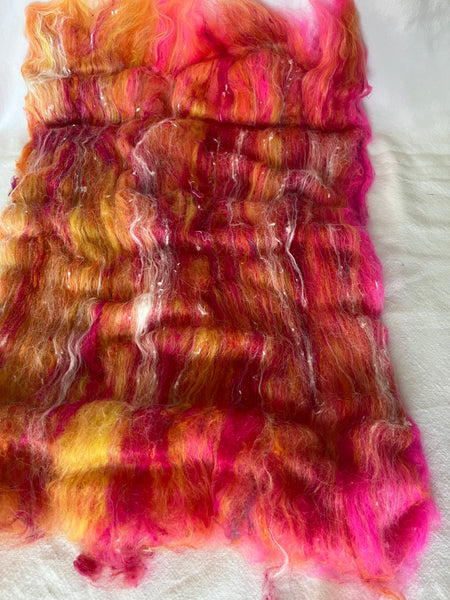 Art Batt by Simply Fibre - Extra Fine Merino and Silk, Min 56g
