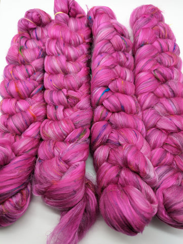 50/17/17/16 Merino/Mulberry Silk/Tussah Silk/Sari Silk 100g