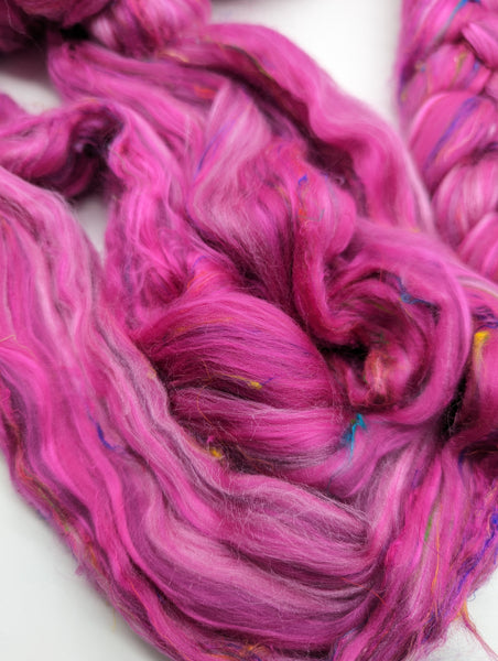 50/17/17/16 Merino/Mulberry Silk/Tussah Silk/Sari Silk 100g