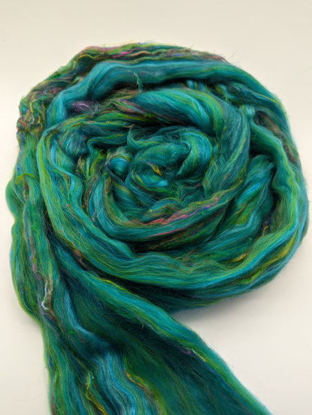 75/12.5/12.5 Merino/Tussah Silk/Sari Silk 100g