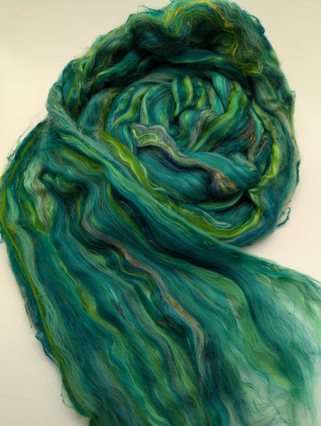 50/25/12.5/10/2.5 Merino/Mulberry Silk/Sari Silk/South American Wool/Viscose 100g