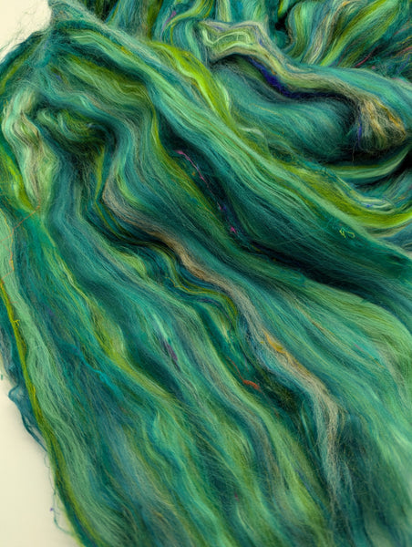 50/25/12.5/10/2.5 Merino/Mulberry Silk/Sari Silk/South American Wool/Viscose 100g