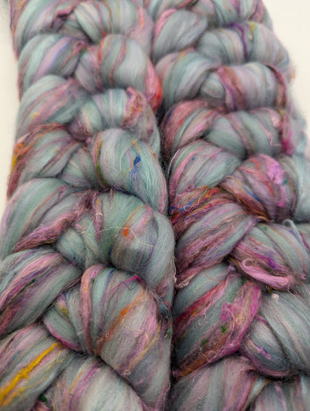 66/17/16 18.5m Merino/Tussah Silk/Sari Silk 100g