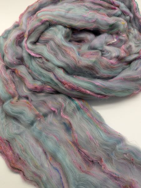 66/17/16 18.5m Merino/Tussah Silk/Sari Silk 100g