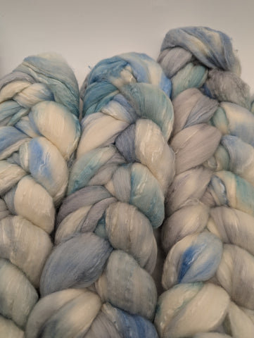 66/17/17 Merino/Cashmere/Tussah Silk - Hand Dyed, 115g