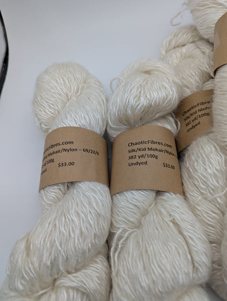 ** Destash ** Undyed Yarn Lot