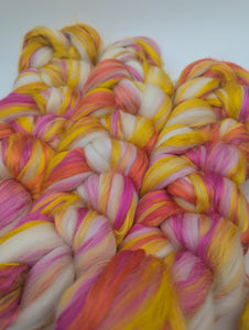 60/40 Polwarth/Mulberry Silk 100g