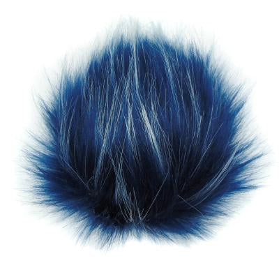 Snap On Faux Fur PomPom