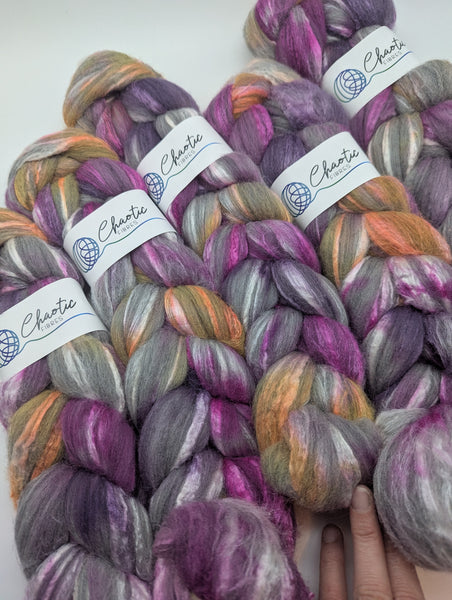 70/30 Merino/Mulberry Silk -Hand Dyed, 115g