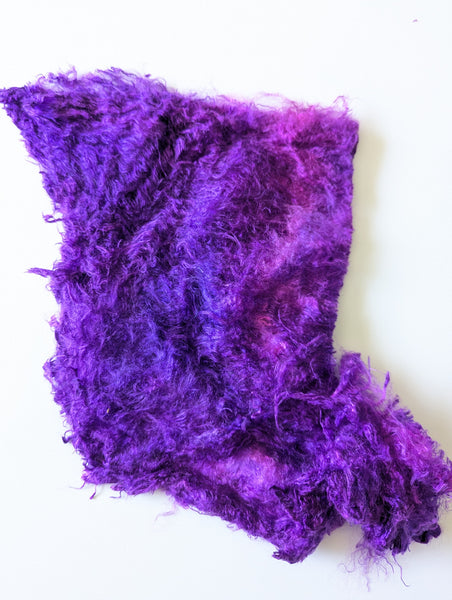 Hand Dyed Silk Laps min 12g