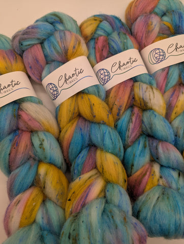 62.5/30/7.5 Polwarth/South American Wool/Tweed(Viscose) 100g
