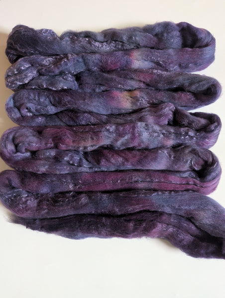 Hand Dyed 80/20 Polwarth/Bamboo 100g