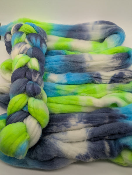Hand Dyed Polwarth 100g