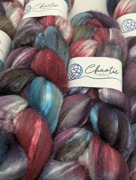 70/30 Merino/Mulberry Silk -Hand Dyed, 115g