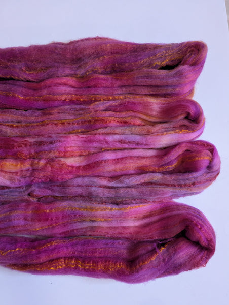 Hand Dyed 80/20 Polwarth/Bamboo 100g
