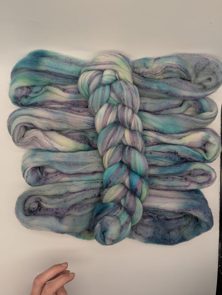 80/20 Hand Dyed Polwarth/Bamboo 100g