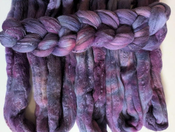 Hand Dyed 80/20 Polwarth/Bamboo 100g