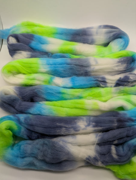 Hand Dyed Polwarth 100g