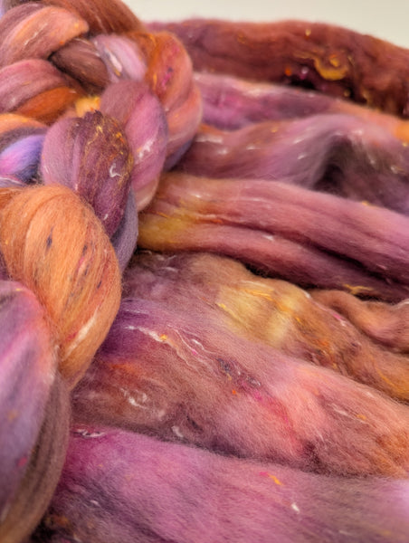 62.5/30/7.5 Polwarth/South American Wool/Tweed(Viscose) 100g