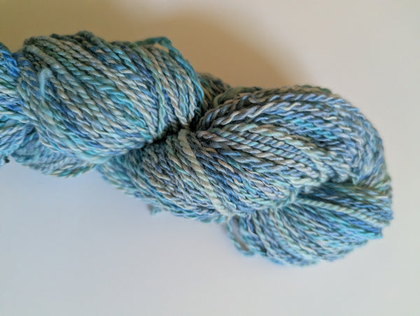 75/12.5/12.5 Polwarth/Camel/Silk 105m Bulky 100g