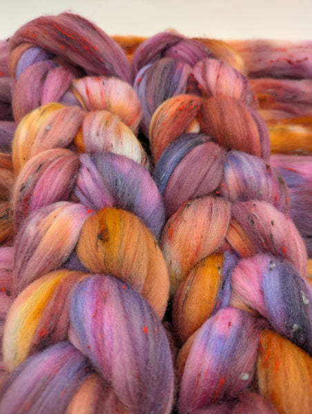 62.5/30/7.5 Polwarth/South American Wool/Tweed(Viscose) 100g