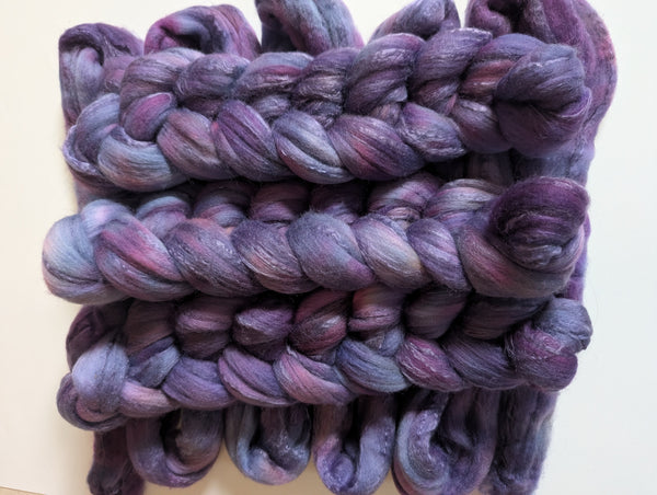 Hand Dyed 80/20 Polwarth/Bamboo 100g