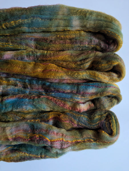 Hand Dyed 80/20 Polwarth/Bamboo 100g