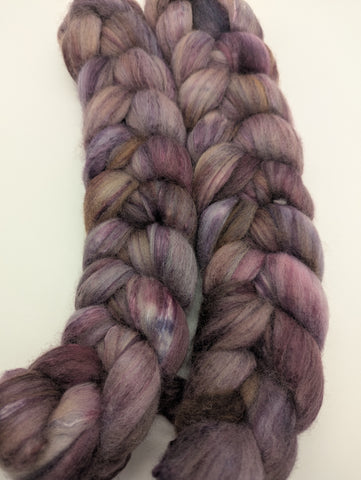 66/17/17 Polwarth/Tussah Silk/Cashmere - Hand Dyed, 115g