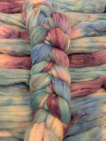 62.5/30/7.5 Polwarth/South American Wool/Tweed(Viscose) 100g